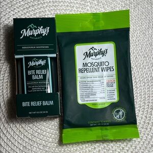 Murphy's Naturals Bite Relief Balm & Mosquito Repellent Wipes